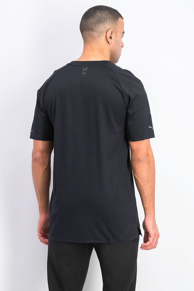 PUMA Men Porsche Design Essential Tee, Black - Image 4